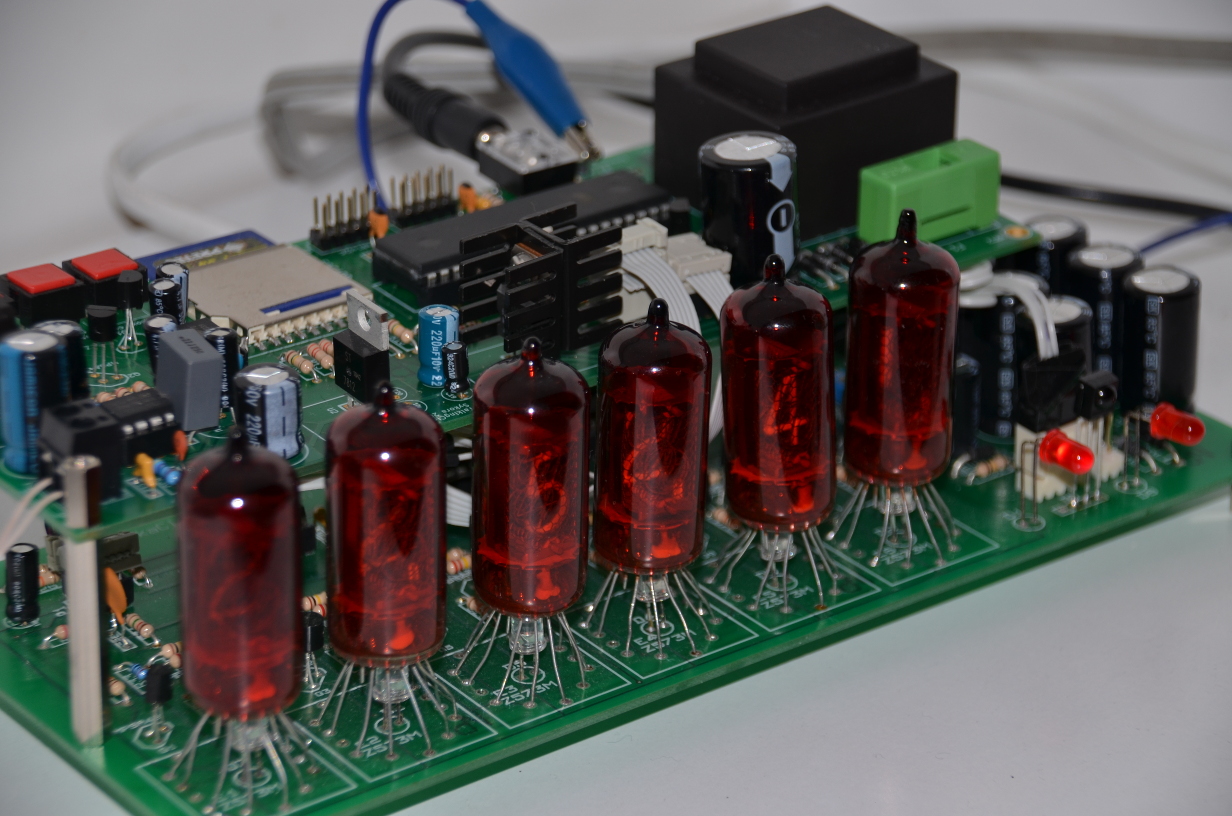 image from Talking Nixie Clock