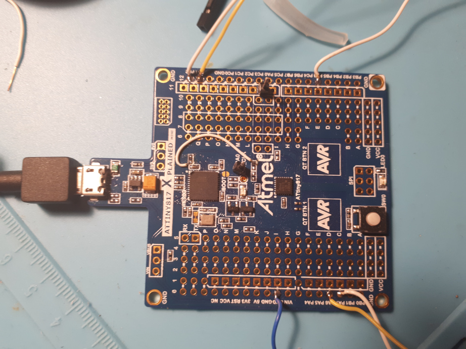 image from Cheap AVR UPDI Programmer from ATtiny817 Xplained Mini