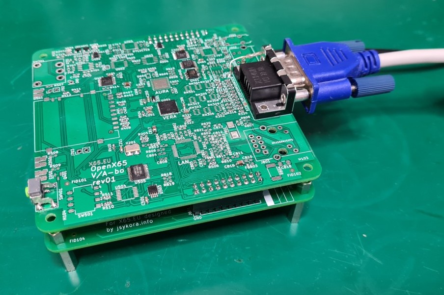 image from OpenX65 part-way assembled